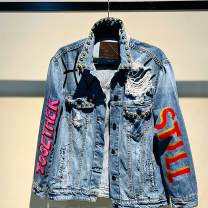 DENIM JACKET STILL TOGETHER