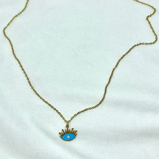 Collar Ojo Azul