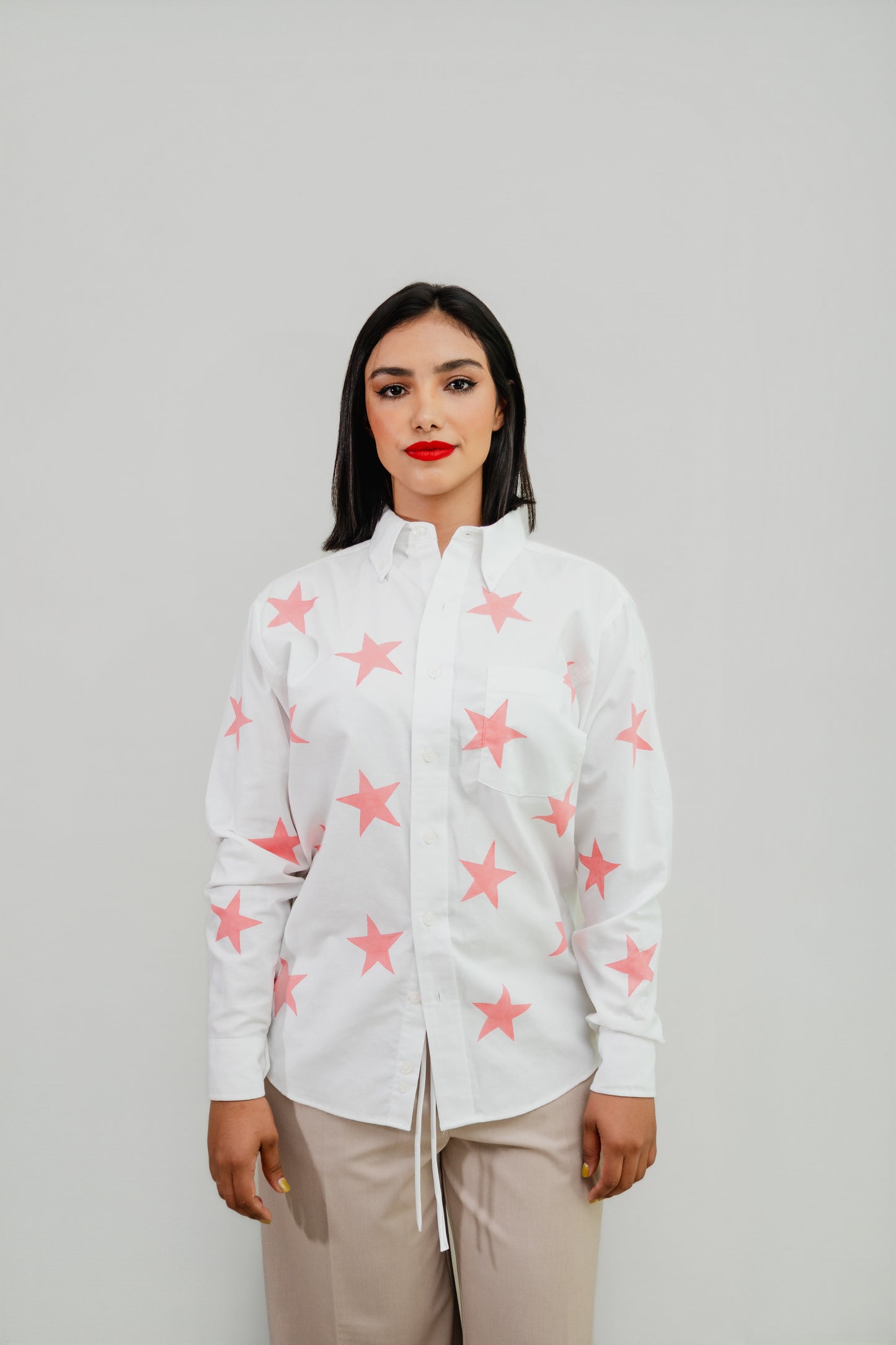 Camisa Pink Stars