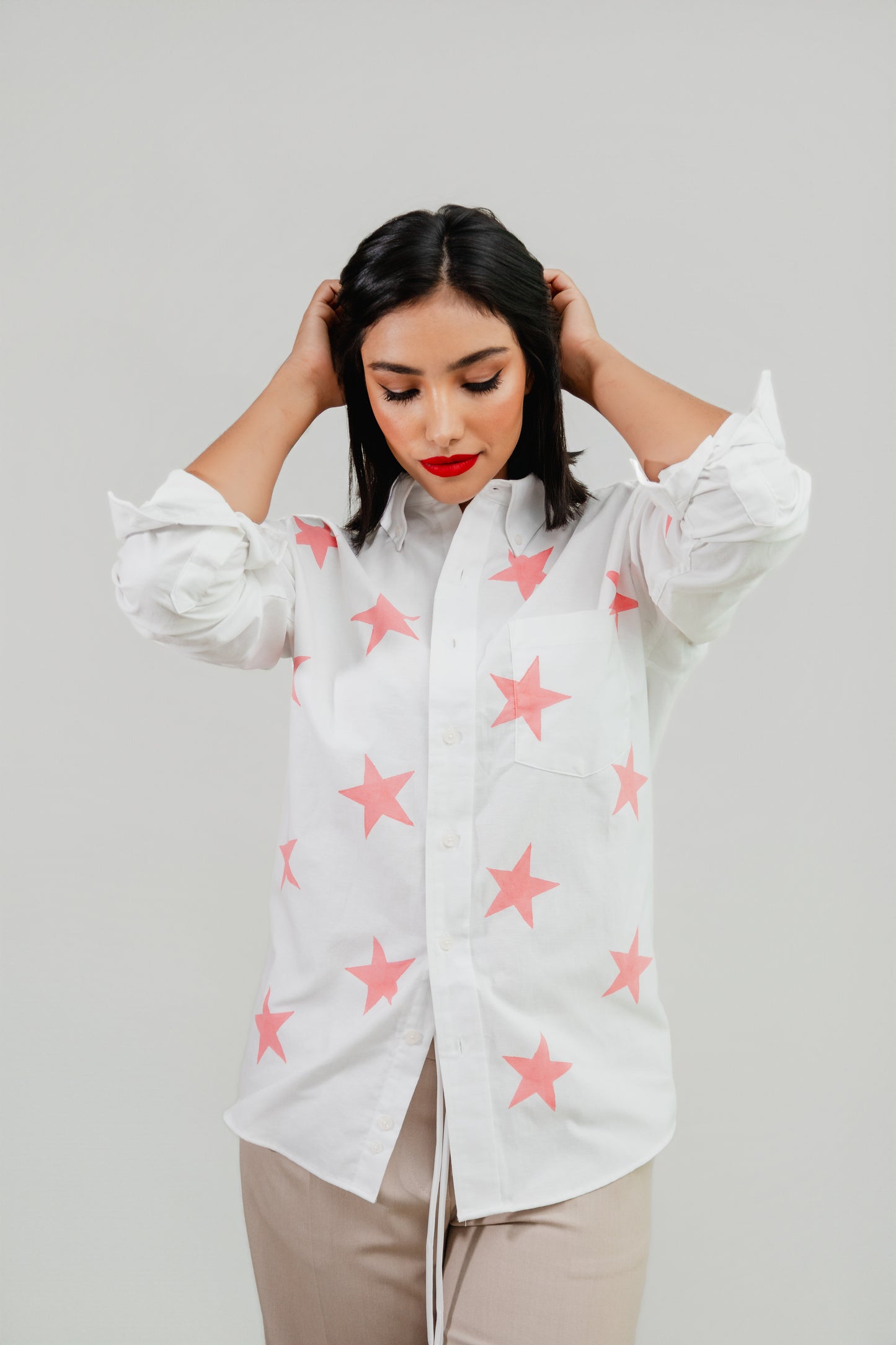 Camisa Pink Stars