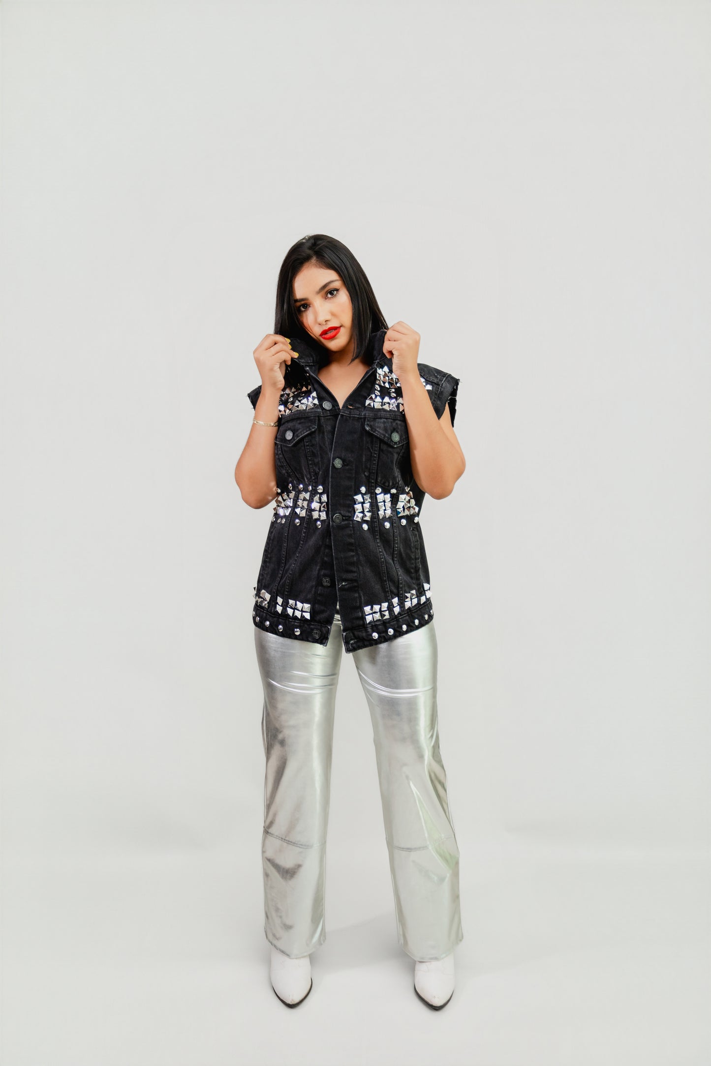 CHALECO DENIM ELLE