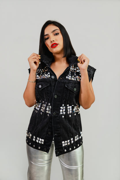 CHALECO DENIM ELLE