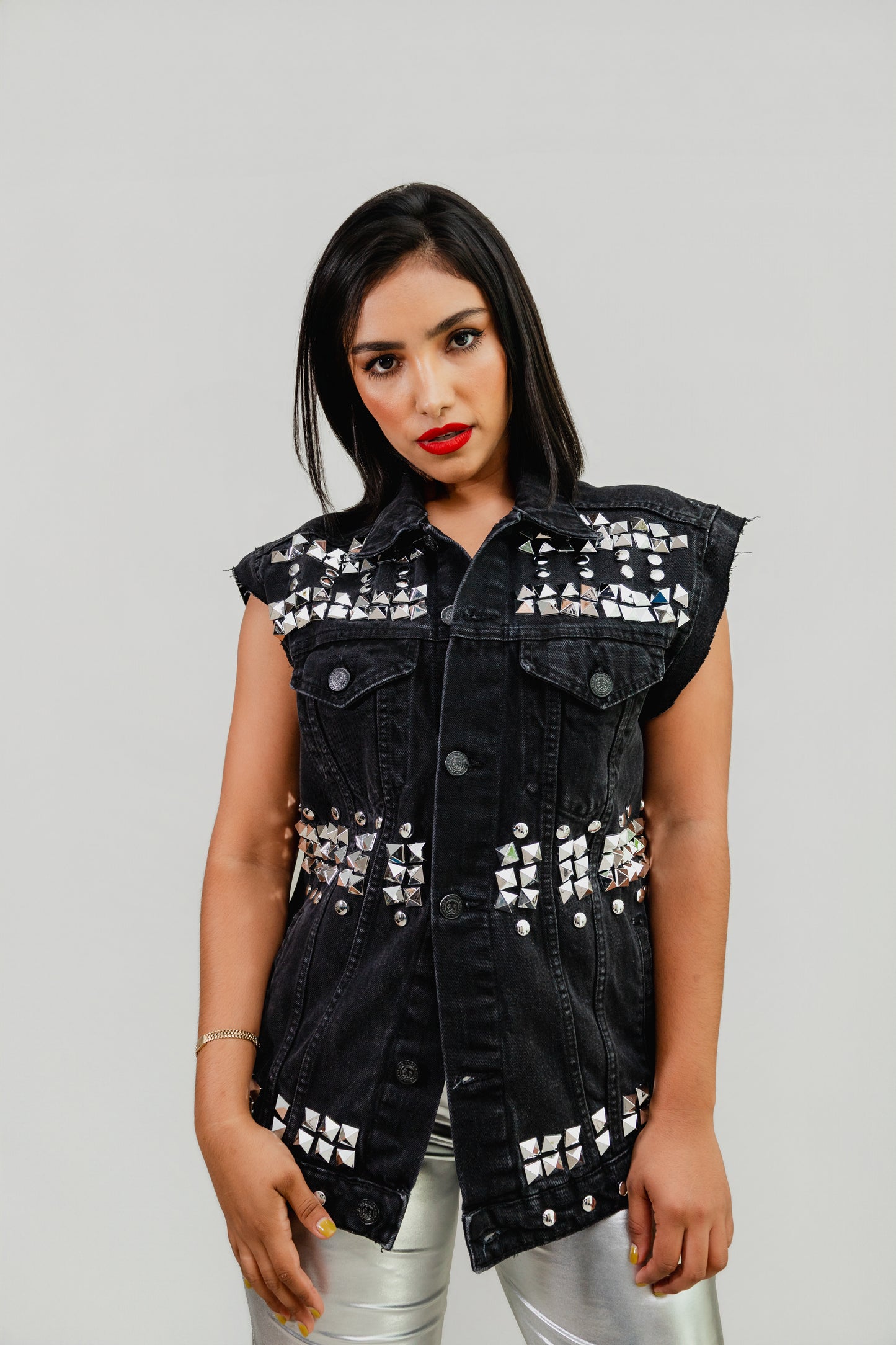 CHALECO DENIM ELLE