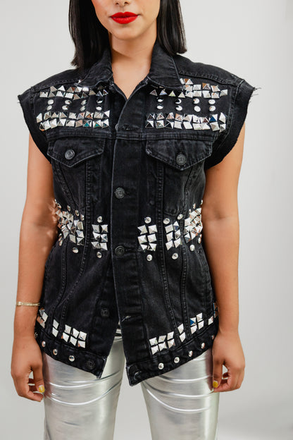 CHALECO DENIM ELLE
