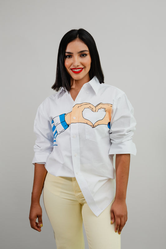 Camisa HANDS LOVE