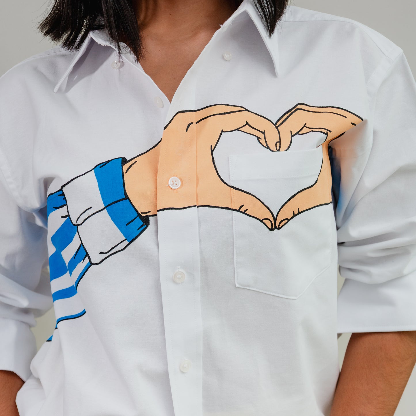 Camisa HANDS LOVE