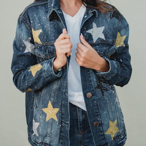 DENIM JACKET STAR