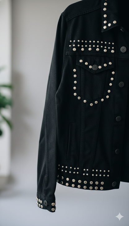 DENIM JACKET BLACk ESTOPEROLES