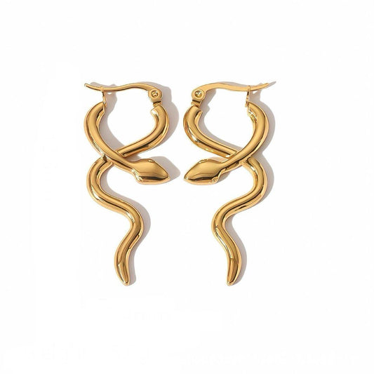 Aretes Snake