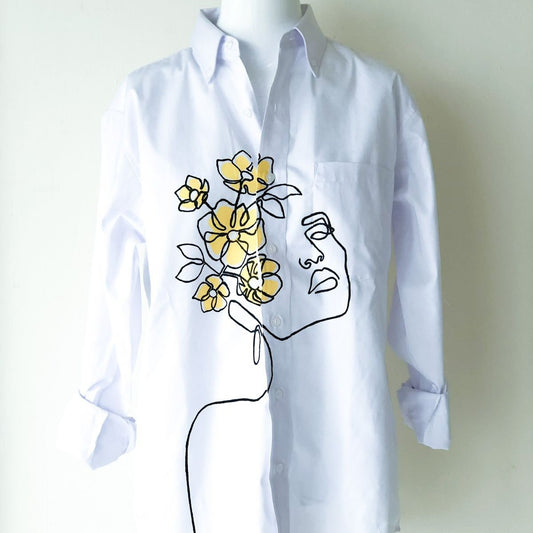 CAMISA HEAD & FLOWERS